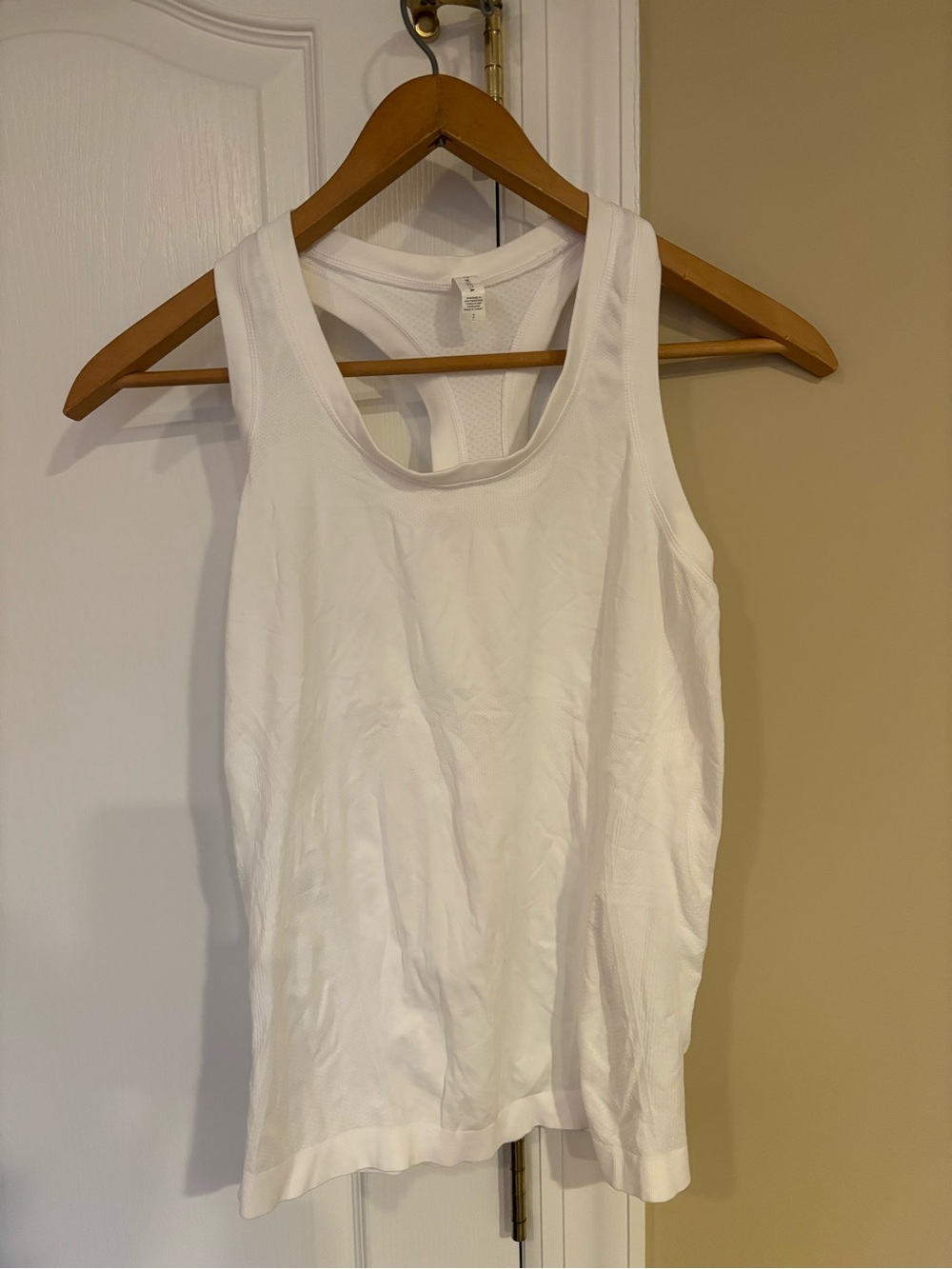 Athleta Women's White RacerbackTank
